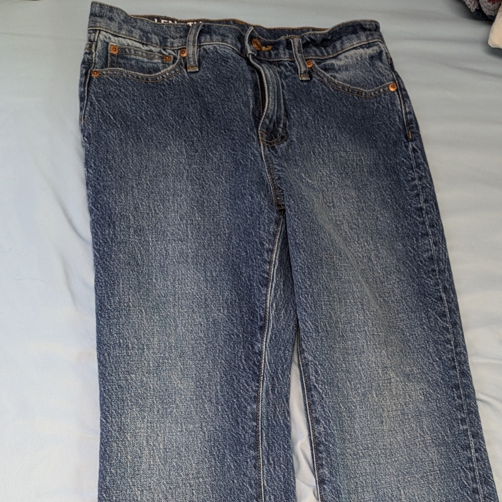 J. Crew Women's Boot Cut Jeans in Classic Blue